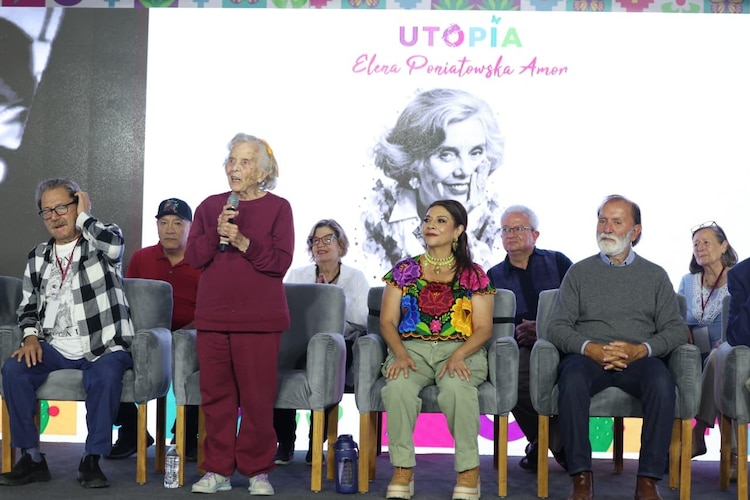 Elena Poniatowska, escritora mexicana.