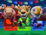 Zayu, Maple y Clutch son las mascotas oficiales del Mundial 2026.