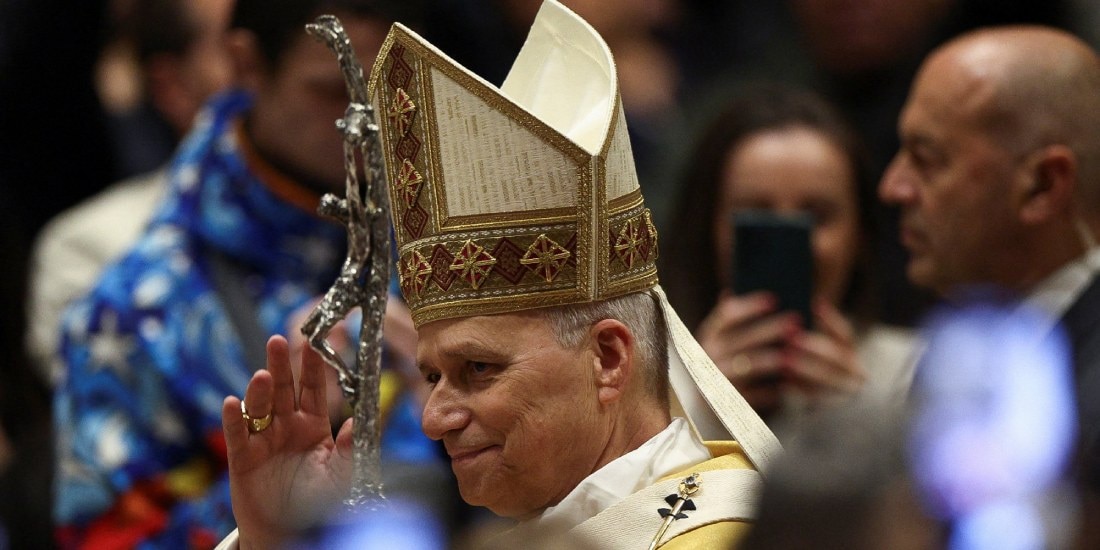 Papa León XIV celebra primera misa de Nochebuena.