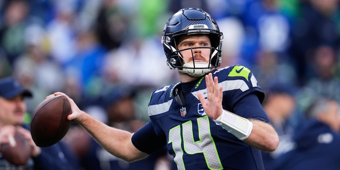 Sam Darnold es el quarterback que llevó a los Seattle Seahawks a su primer Super Bowl desde el 2015.