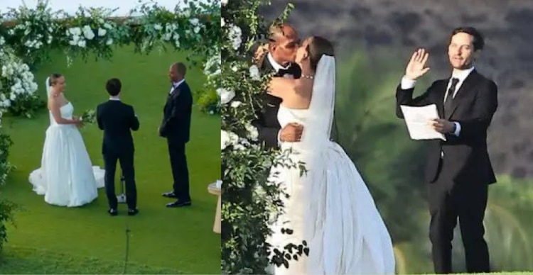 Tobey Maguire oficia la boda de su exesposa