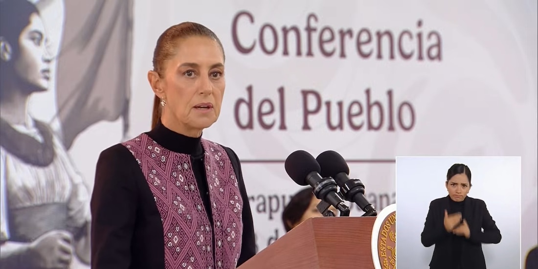 Conferencia de Claudia Sheinbaum, desde Guanajuato.