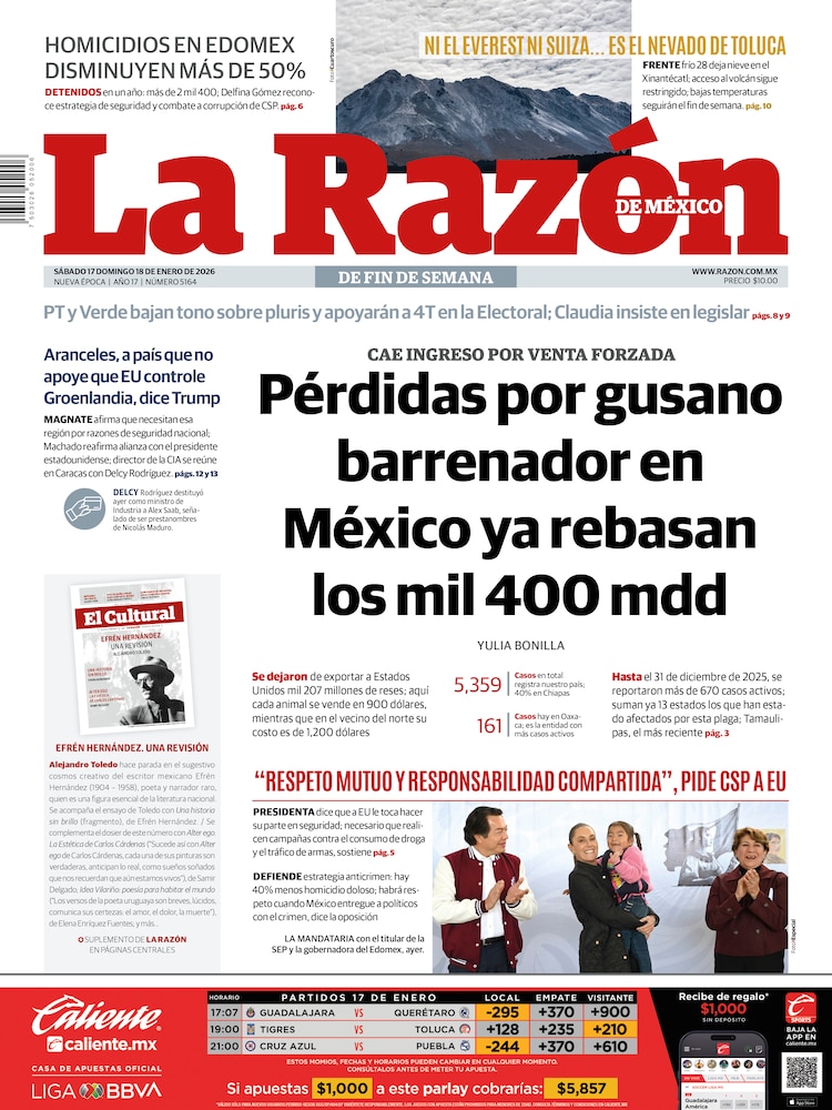 La Razón 17 Enero 2026