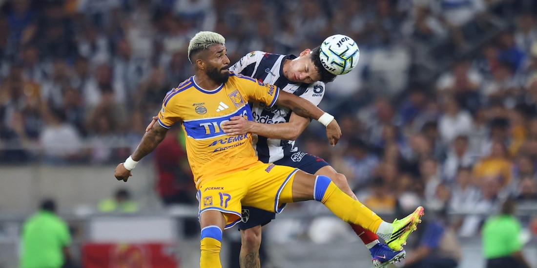 El Estadio BBVA recibió el clásico regio entre Monterrey y Tigres.