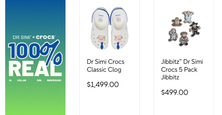 Crocs del Dr. Simi