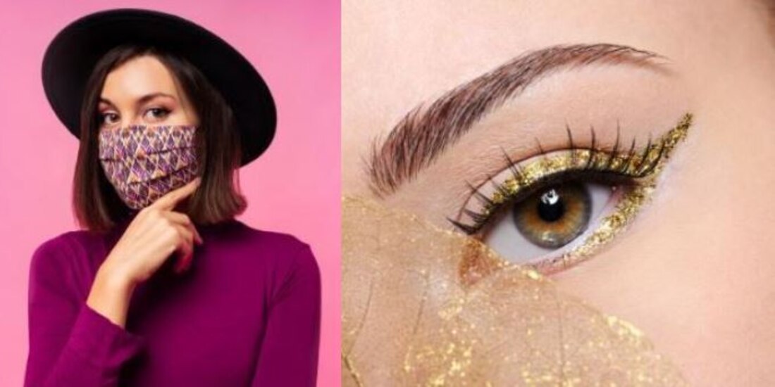 Los ojos son los protagonistas del maquillaje en pandemia