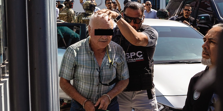Detención de Ernesto Ruffo Appel.