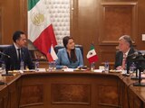 Tere Jiménez se reúne con embajador de República Checa en México.