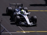 Checo Pérez durante el GP de España.
