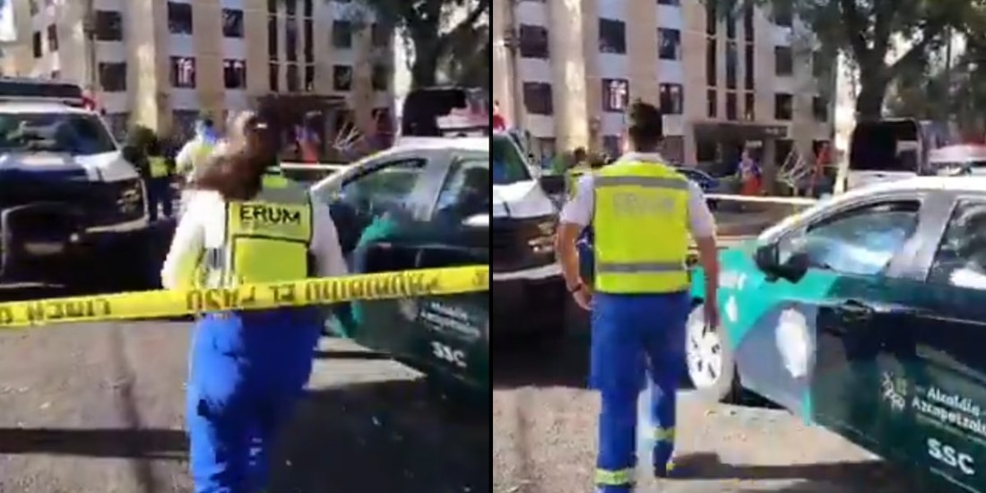 Asesinan a balazos a un joven cerca del CETIS 33, en Azcapotzalco.