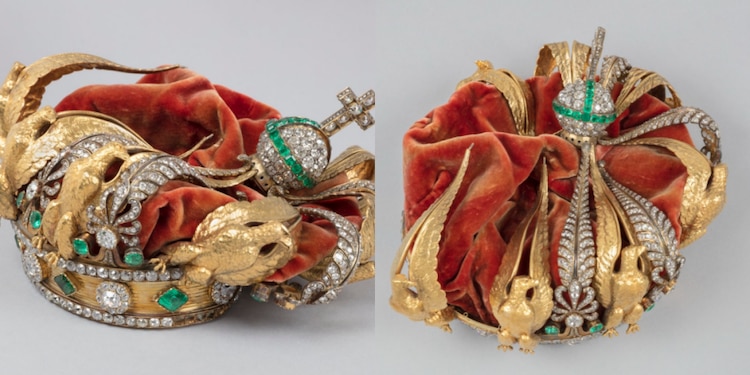 Así luce actualmente la corona de la emperatriz Eugenia