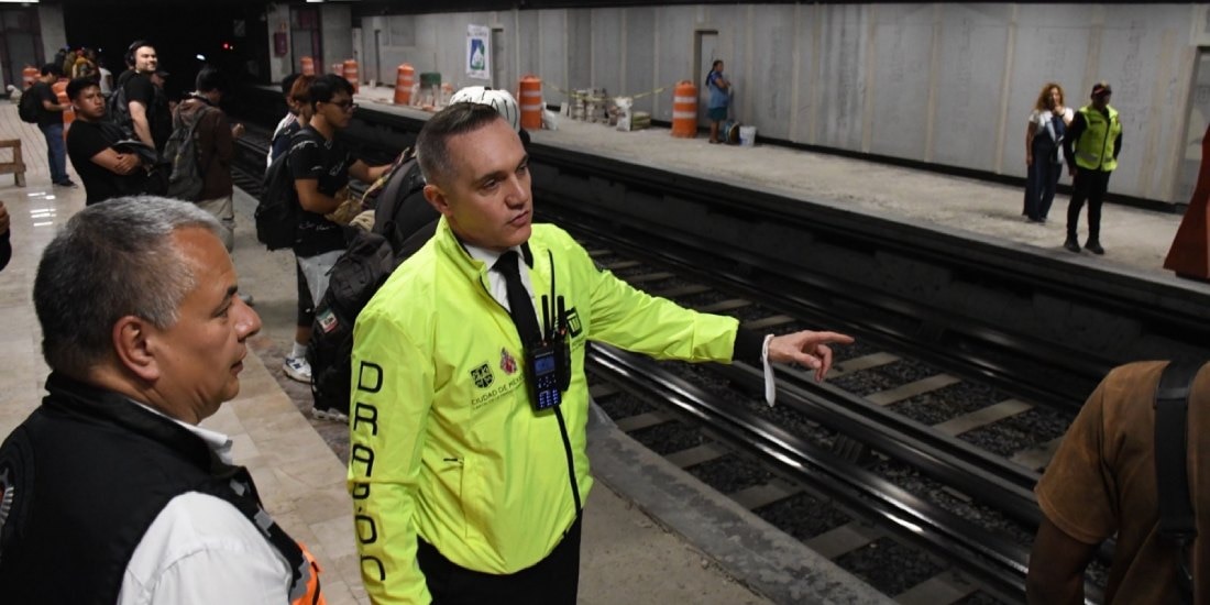 Adrián Rubalcava asume responsabilidad ante molestias que generan obras de remodelación del Metro.
