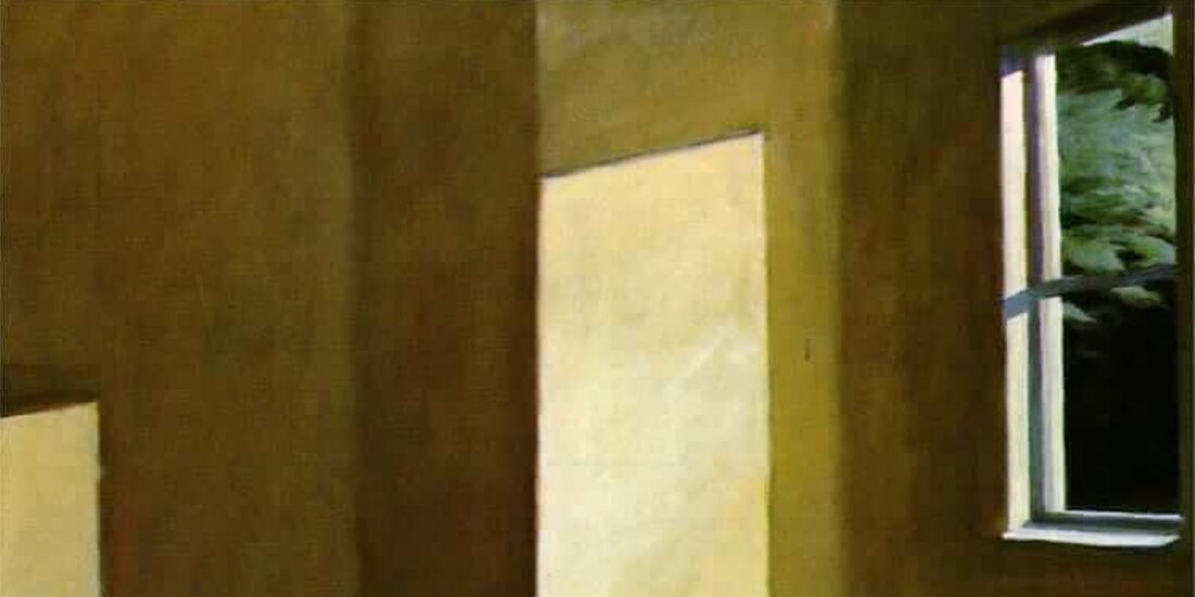 El sol en una habitación vacía, óleo sobre tela, 1963.