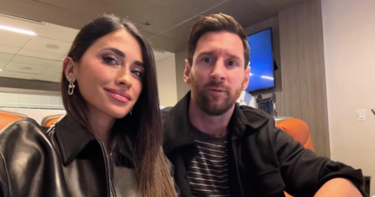 Filtran comprometedora FOTO de Lionel Messi y su esposa Antonela ...