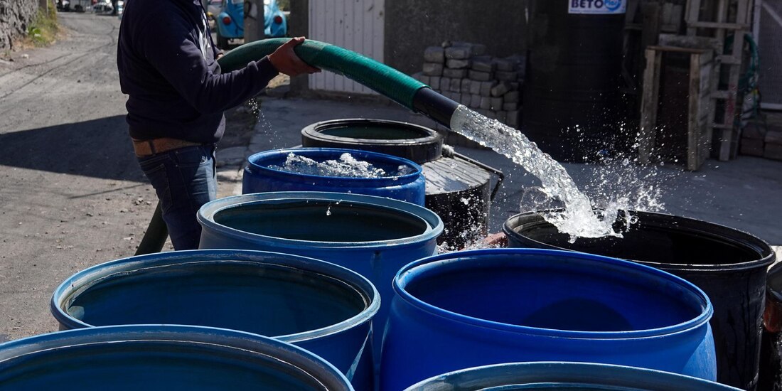 Disminuye el suministro de agua en Benito Juárez; prevén normalizarlo el 11 de noviembre