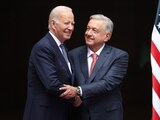 AMLO y Joe Biden.