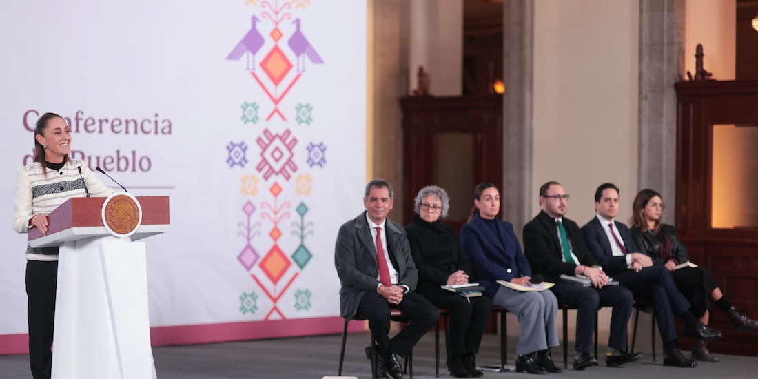 Conferencia de la Presidenta Claudia Sheinbaum.