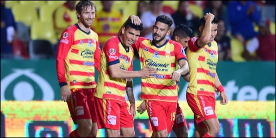 Jugadores del club michoacano en un partido, la temporada pasada.