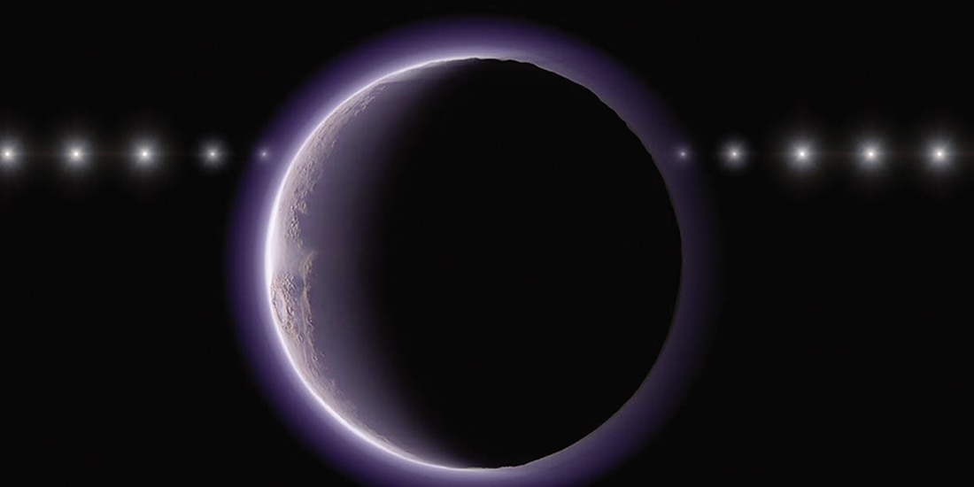 Descubren mini planeta con
atmósfera más allá de Plutón