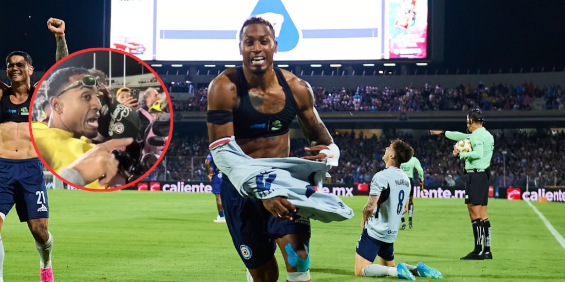 Willer Ditta se hizo de palabras con aficionado de Pumas.