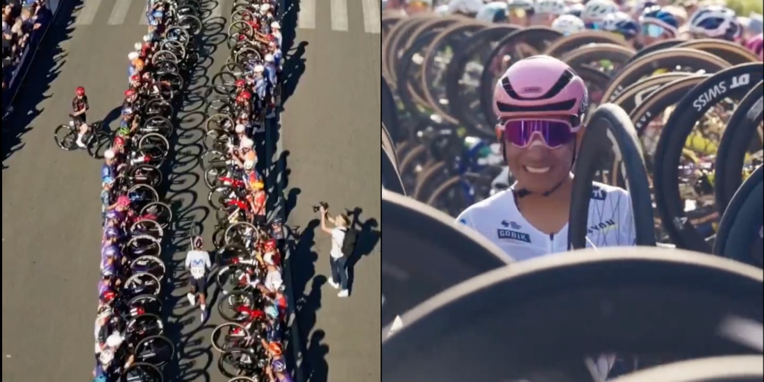 Nairo Quintana en su despedida tras retirarse del ciclismo.