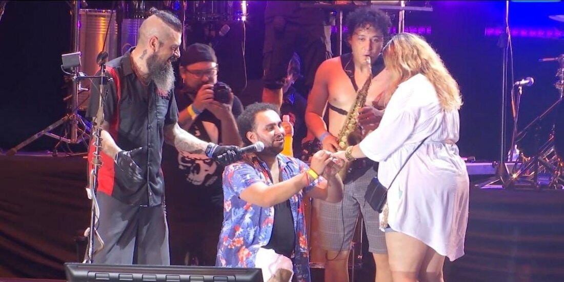 Así se vivió el mágico momento en el Costa Esmeralda Fest.