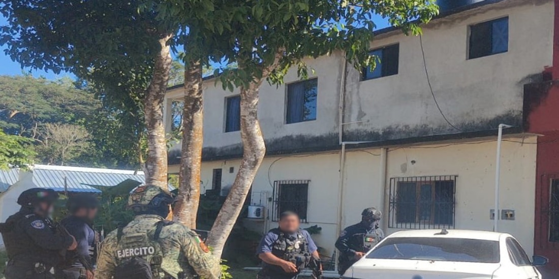 Acción de seguridad en Quintana Roo.