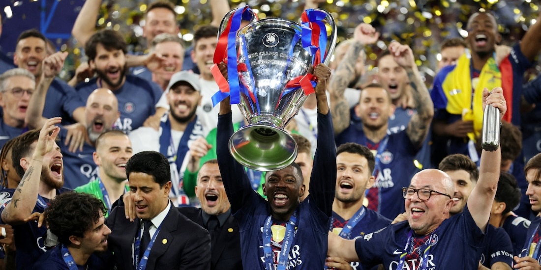 PSG celebra la Champions 2026, la segunda de su historia