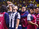 Lucas Ocampos celebra su gol ante el América.