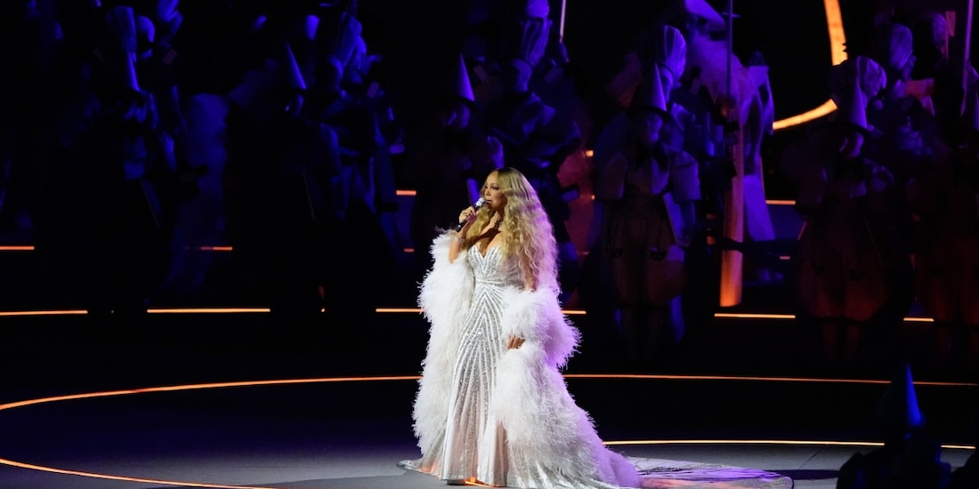 Mariah Carey engalanó la ceremonia de inauguración de los Juegos Olímpicos de Invierno de Milano-Cortina 2026.