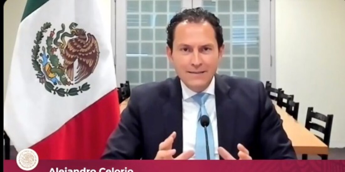 Alejandro Celorio, consultor jurídico de la SRE, emite mensaje en redes, ayer.