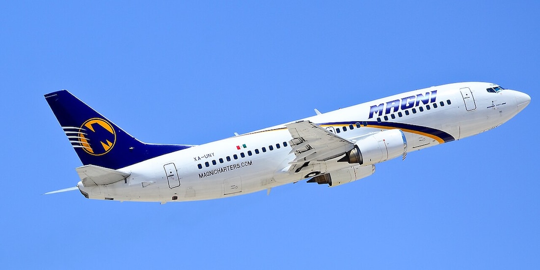 Vuelo de Magnicharters, en fotografía de archivo.