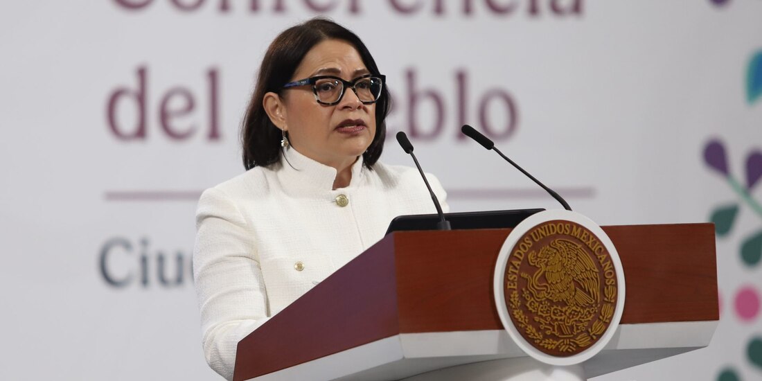 Emilia Esther Calleja, directora general de la CFE, en imagen de julio 2025