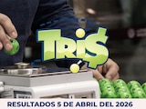 Resultados del Tris de hoy 5 de abril del 2026.