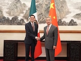 Los cancilleres de México y China en imagen de este lunes.