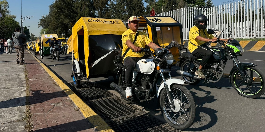 Mototaxistas y bicitaxistas demandan reconocimiento del transporte de barrio.