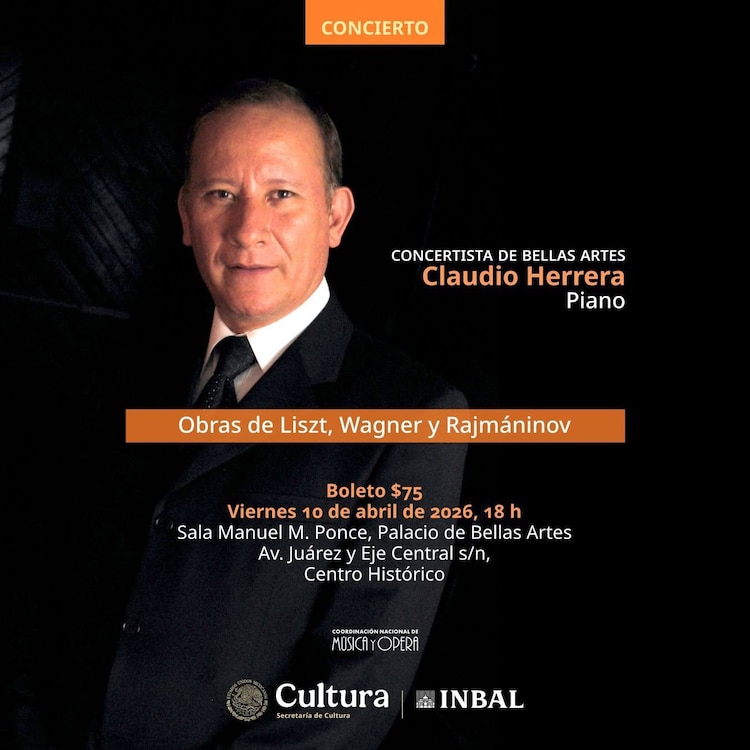 Tres compositores románticos. Concierto de piano