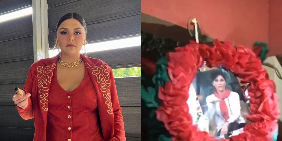 Yuridia presume cómo sus fans rompen una piñata con la foto de Pati Chapoy: "Con mucha ira"