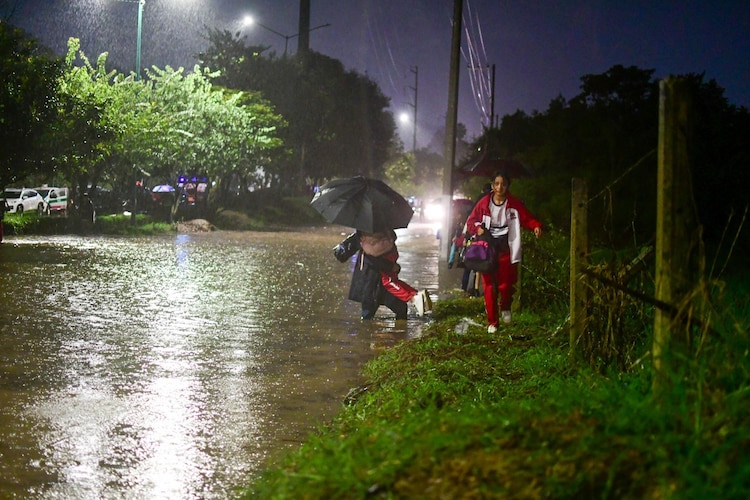 Inundaciones en Xalapa, Veracruz.