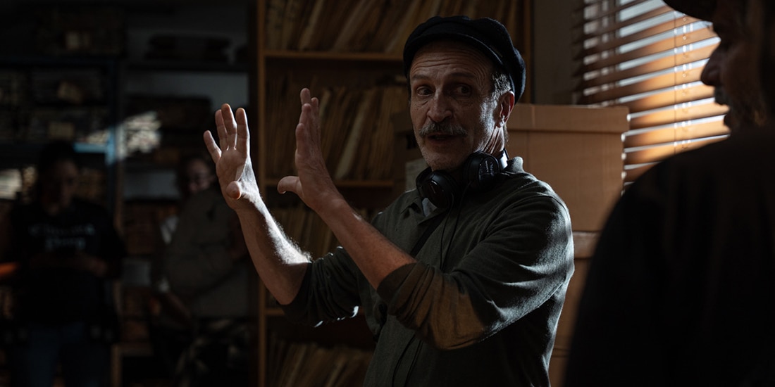 Daniel Giménez Cacho al dirigir el largometraje