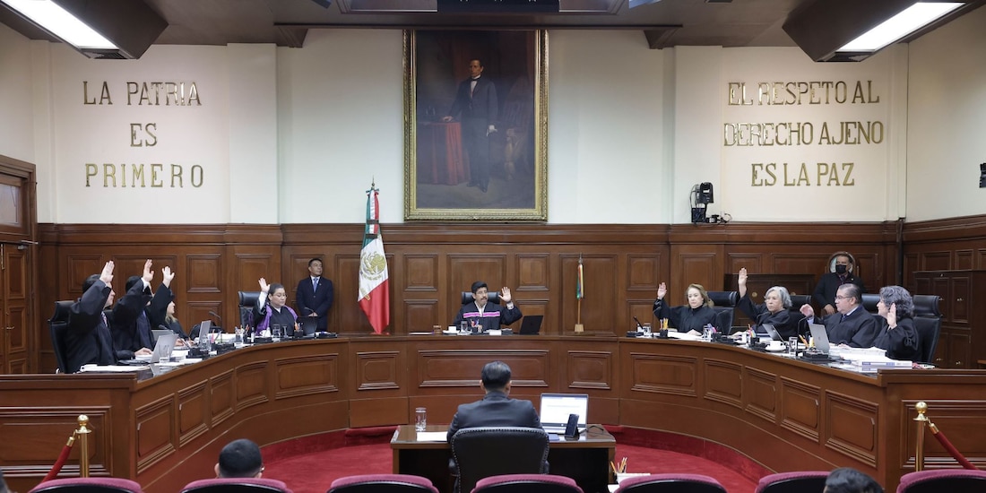 El pleno de la Suprema Corte de Justicia de la Nación