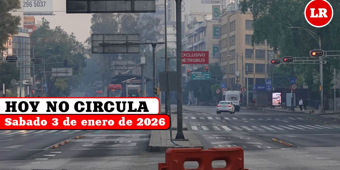 Conoce cómo aplica el Hoy No Circula este sábado 3 de enero de 2026 en la Ciudad de México y el Estado de México.