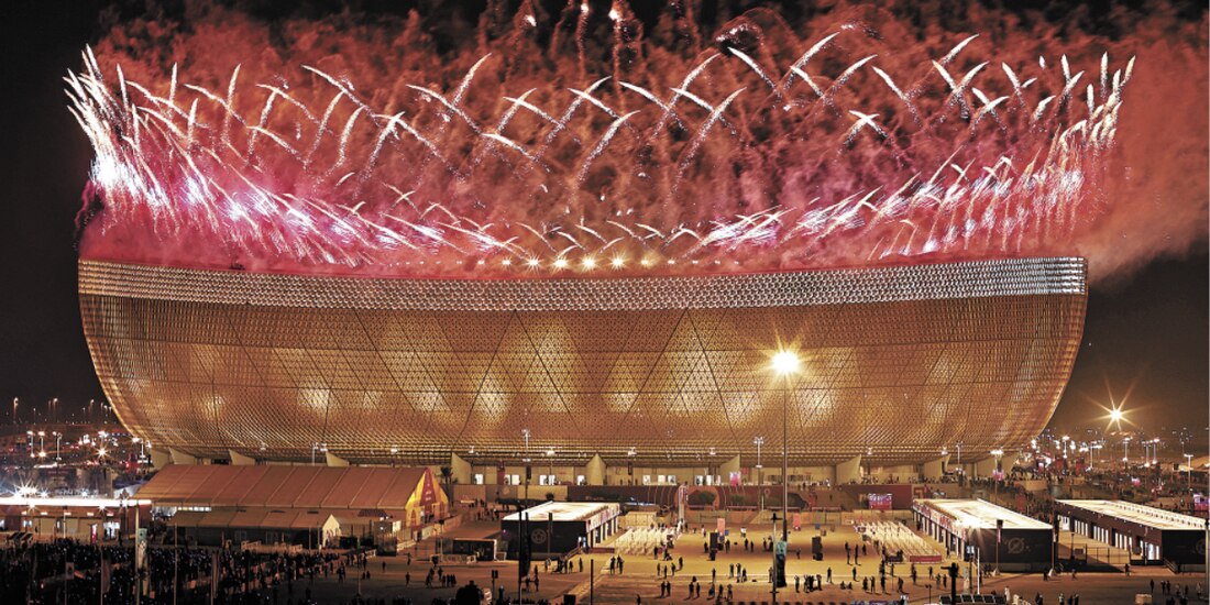 stadio Lusail en la clausura del Mundial Qatar 2022