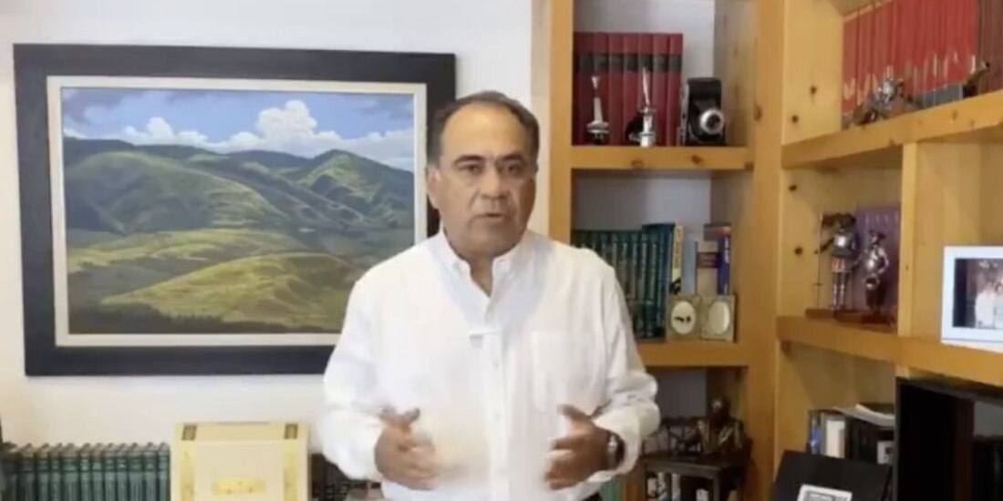 El gobernador de Guerrero, Héctor Astudillo.