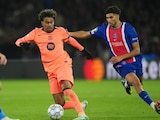 Una acción del PSG ante el Barcelona en la Champions League