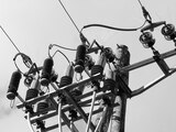 Poste de electricidad.