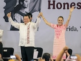La Presidenta Claudia Sheinbaum Pardo junto al gobernador de Yucatán, Joaquín Díaz Mena, el 12 de septiembre de 2026.