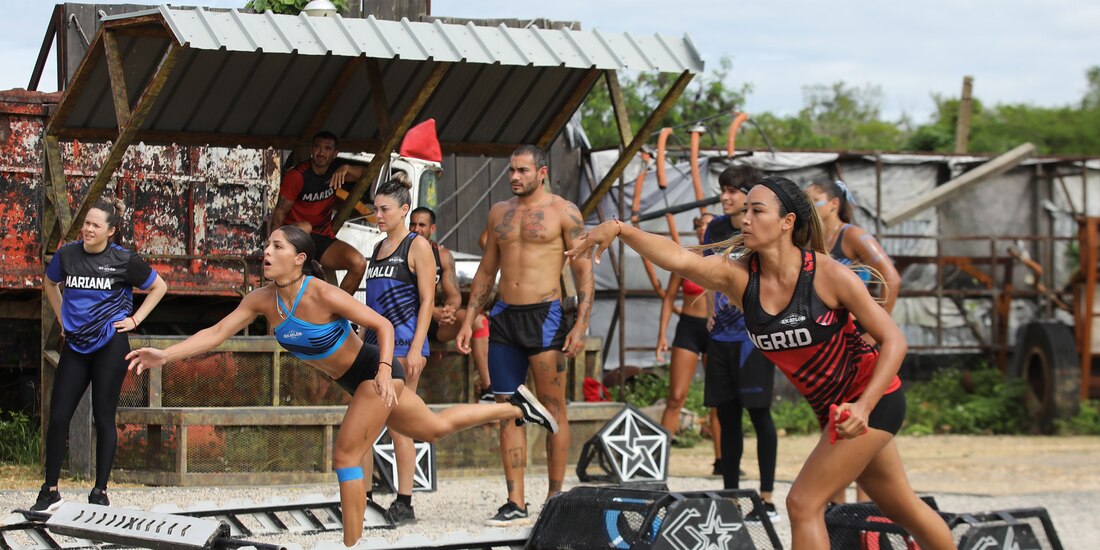 Atletas de Exatlón México compiten por la Villa 360