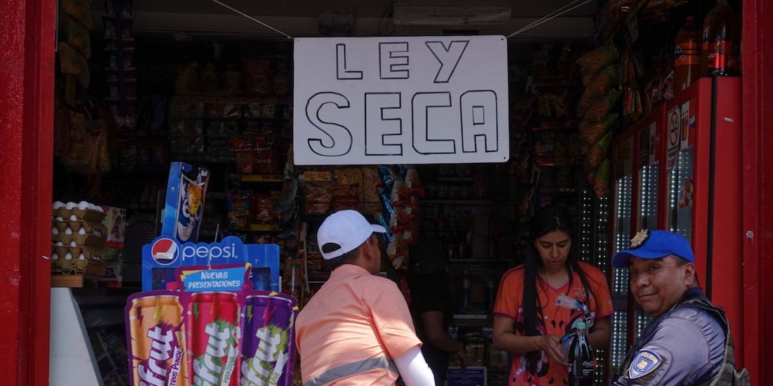 Prohibición de venta de alcohol, para contener riesgos.