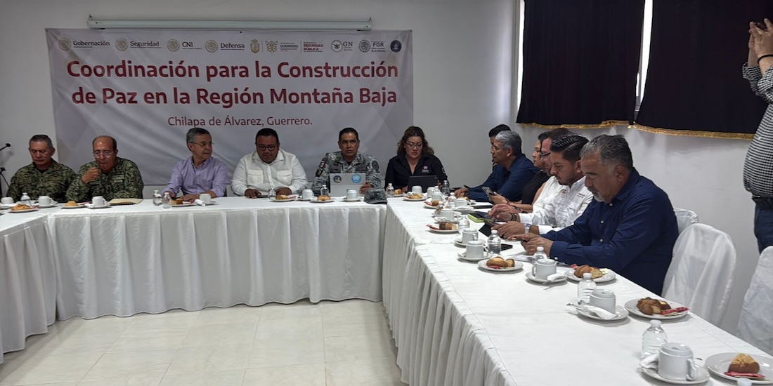 Encuentro de autoridades.